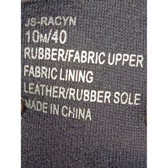 Jessica Simpson Womens Black Rubber Ankle Boots With Quilted Fabric Detailing & - Picture 6 of 7